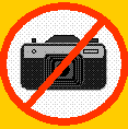 Fotograferen verboden, pictogram
