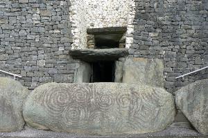 Ingang Newgrange, Ierland 