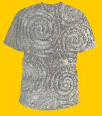 T-shirt met megalithisch motief Newgrange