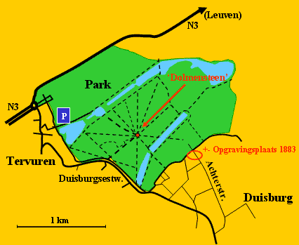 Plan Park Tervuren