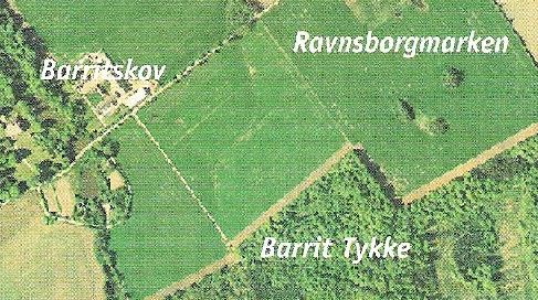 Detail aerial picture brochure "Barritskov Naturplan"