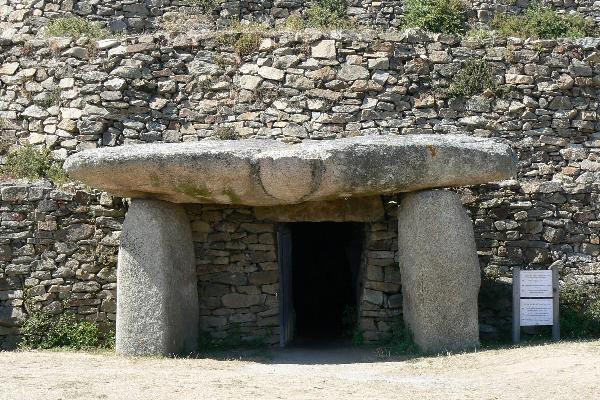 Ingang dolmen IIIa