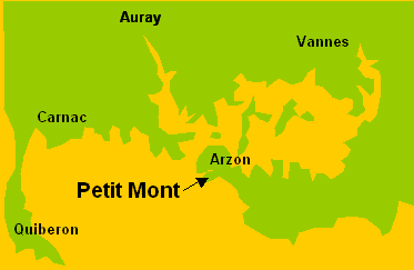 Situeringskaart Morbihan