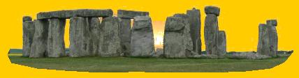 Stonehenge - zonsondergang