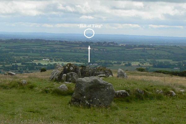 cairn-v: zicht op Hill of Tara